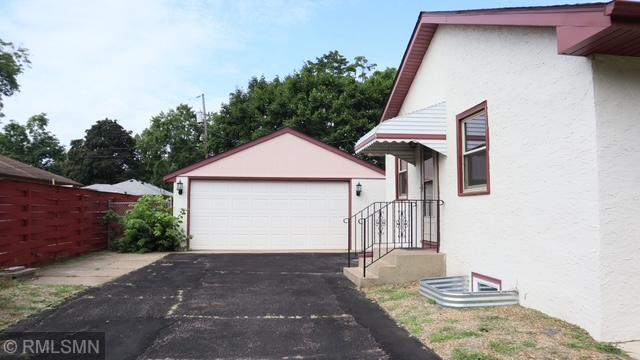 6007 Vincent Ave N, Brooklyn Center, MN 55430 - view of detached garage