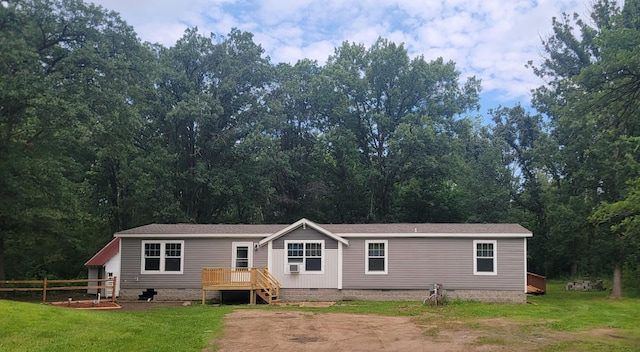 4247 Crow Wing Cir SW, Sylvan Twp, MN 56473 - view of front of home with crawl space