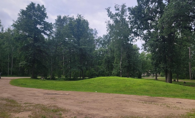 4247 Crow Wing Cir SW, Sylvan Twp, MN 56473 - view of home's community with a lawn and a view of trees