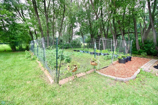 1307 Libra Ln, Fargo, ND 58104 - view of yard with a garden