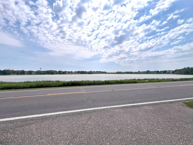 208 Benton St W, Cologne, MN 55322 - view of asphalt street featuring a water view
