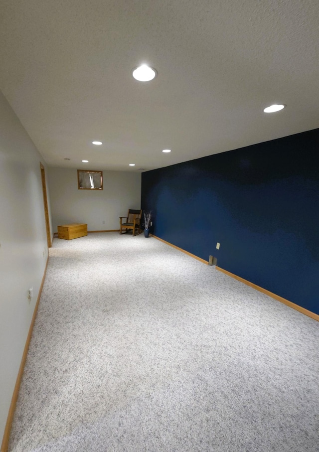 719 49th Ave NE, Columbia Heights, MN 55421 - finished basement with carpet floors and recessed lighting