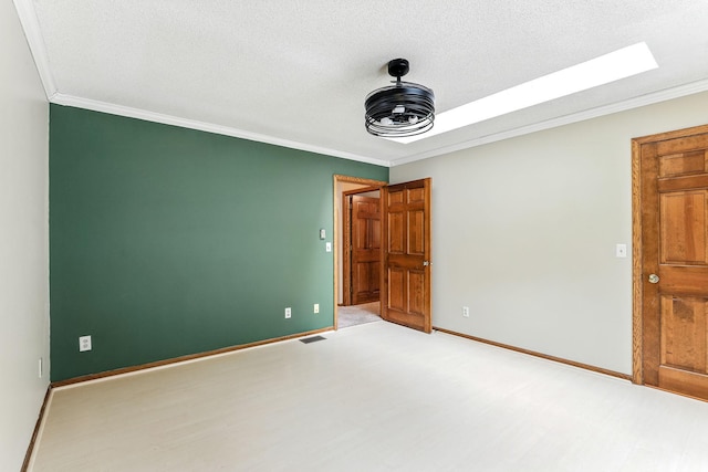 453 Van Dyke St, Saint Paul, MN 55119 - empty room with crown molding and a textured ceiling