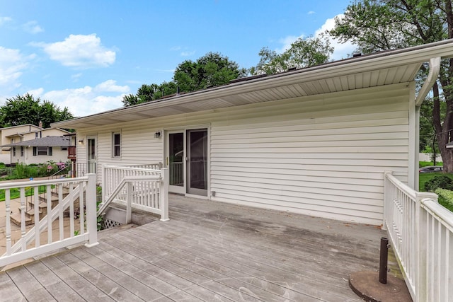453 Van Dyke St, Saint Paul, MN 55119 - view of wooden terrace