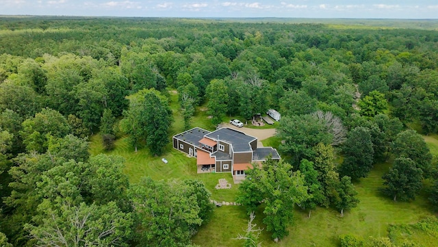 45745 Roxbury Dr, Laporte, MN 56461 - aerial view of property and surrounding area featuring a heavily wooded area