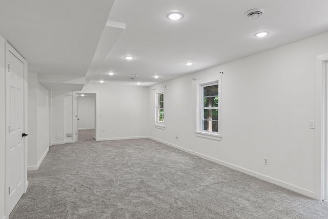 4116 River Run, Savage, MN 55378 - basement featuring recessed lighting and light carpet