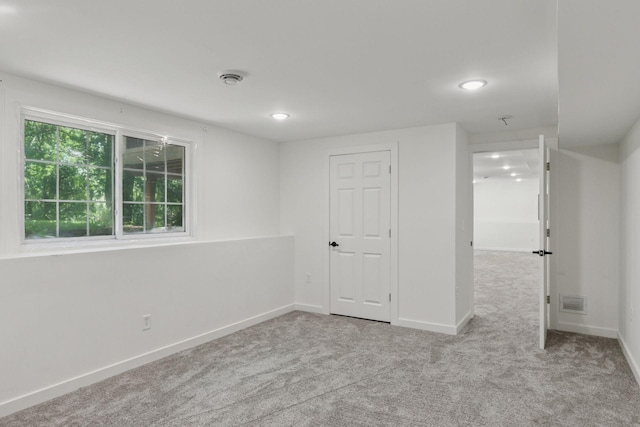 4116 River Run, Savage, MN 55378 - unfurnished room with carpet, a smoke detector, and recessed lighting