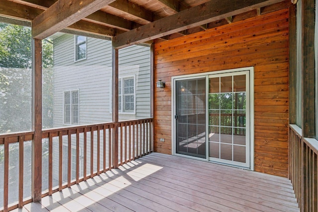 4116 River Run, Savage, MN 55378 - view of wooden deck