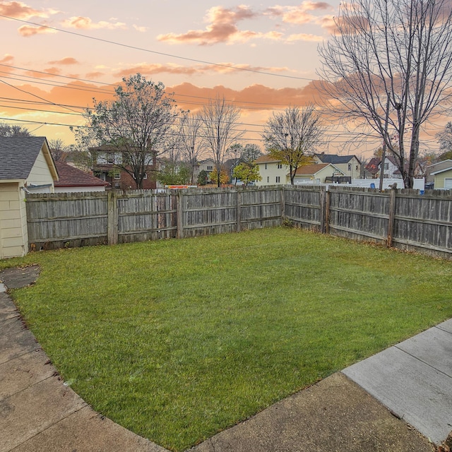 3253 Humboldt Ave N, Minneapolis, MN 55412 - fenced backyard featuring a residential view