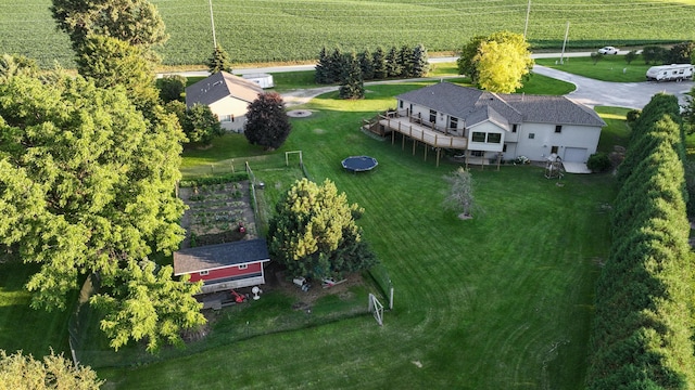 53030 254th Ave, Plainview Twp, MN 55964 - aerial view of sparsely populated area with farmland