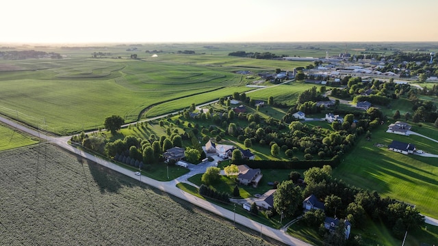 53030 254th Ave, Plainview Twp, MN 55964 - aerial view at dusk