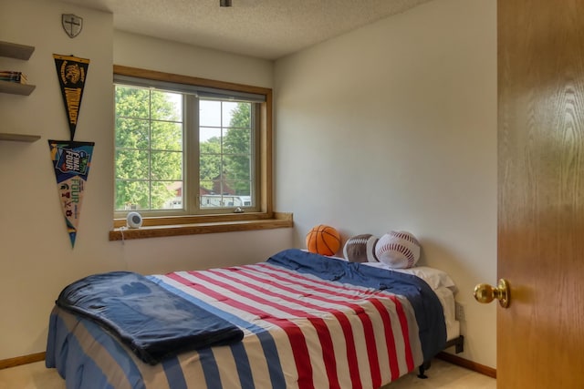 20730 Glenbrook Ave N, Forest Lake, MN 55025 - bedroom featuring carpet and a textured ceiling
