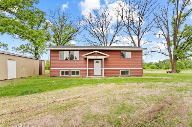 55170 Forest Blvd, Rush City, MN 55069 - bi-level home featuring a front lawn