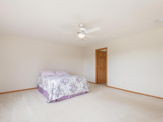 17625 48th Pl N, Plymouth, MN 55446 - bedroom with light carpet and a ceiling fan