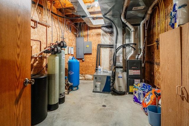 W5136 Hale Ct, Farmington Twp, WI 54636 - utility room with electric panel