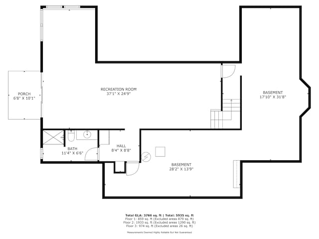 11691 115th St N, Grant, MN 55082 - view of floor plan / room layout