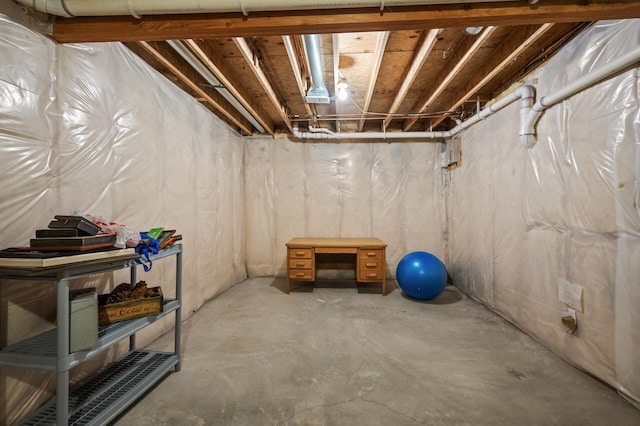 11691 115th St N, Grant, MN 55082 - view of unfinished basement