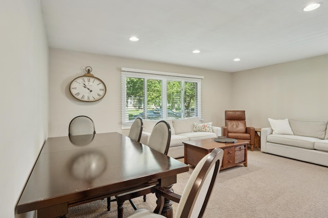 5737 20th Ave S, Minneapolis, MN 55417 - dining room with light carpet and recessed lighting