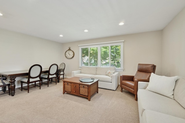 5737 20th Ave S, Minneapolis, MN 55417 - living room with light carpet and recessed lighting