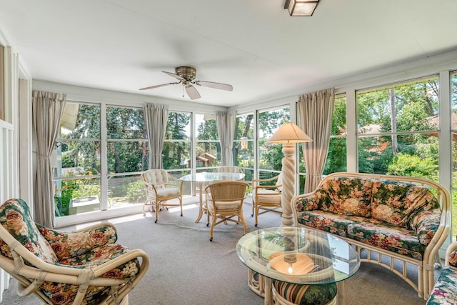 3330 Belden Dr NE, Saint Anthony, MN 55418 - sunroom / solarium with carpet