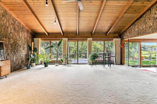 789 Viking Dr E, Little Canada, MN 55117 - sunroom / solarium featuring track lighting and plenty of natural light