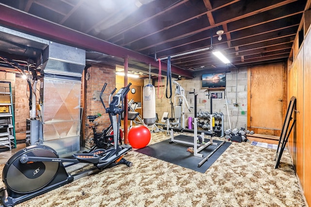 789 Viking Dr E, Little Canada, MN 55117 - view of exercise area