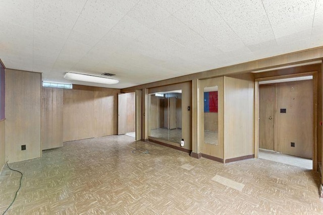 7501 Elliot Ave S, Richfield, MN 55423 - finished below grade area with wood walls