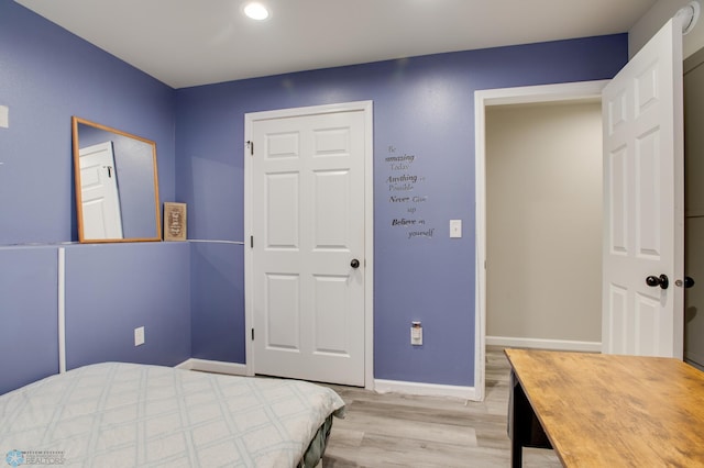 7339 24th St S, Fargo, ND 58104 - bedroom featuring light wood-style floors and recessed lighting