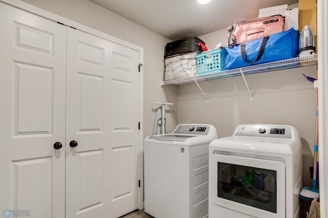 7339 24th St S, Fargo, ND 58104 - laundry area with washer and clothes dryer