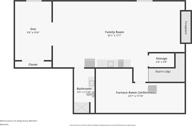 6287 Fountain Ln N, Maple Grove, MN 55311 - view of room layout