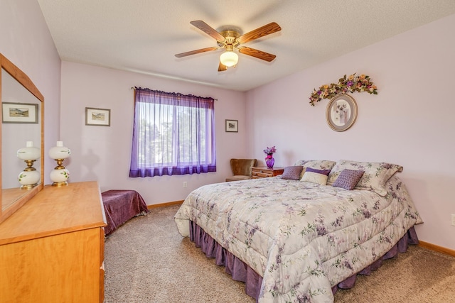 15126 Cimarron Way, Rosemount, MN 55068 - bedroom featuring light colored carpet and a ceiling fan