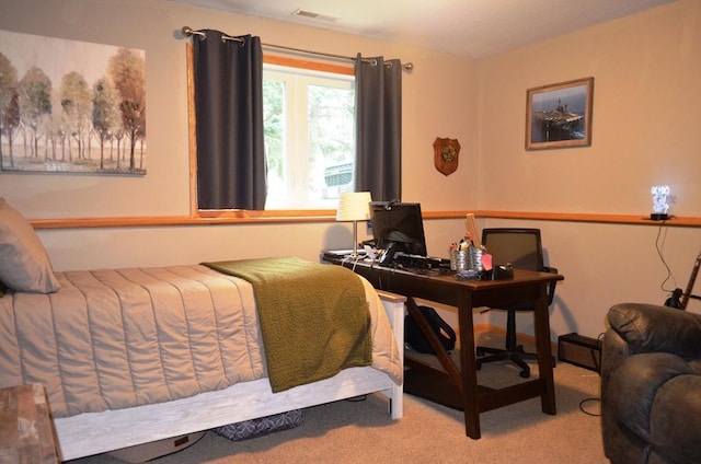 1120 Madisson St, Alexandria, MN 56308 - bedroom with carpet flooring and an office area