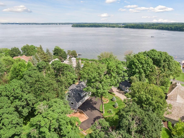 2462 Lafayette Rd, Minnetonka Beach, MN 55391 - drone / aerial view of a nearby body of water