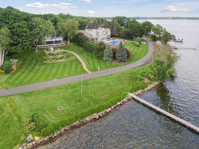 2462 Lafayette Rd, Minnetonka Beach, MN 55391 - aerial overview of property's location featuring a large body of water