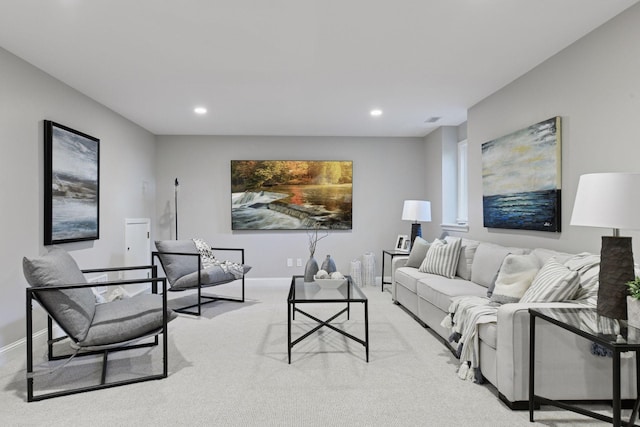 2462 Lafayette Rd, Minnetonka Beach, MN 55391 - living area with recessed lighting and light carpet