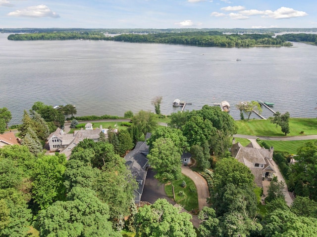 2462 Lafayette Rd, Minnetonka Beach, MN 55391 - aerial view of property and surrounding area featuring a large body of water