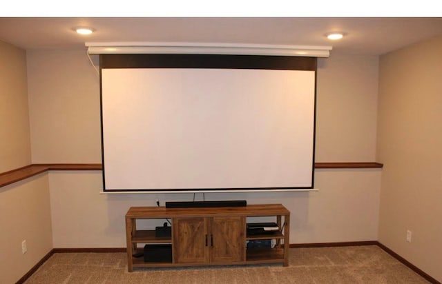 2007 Pratt Cir, Saint Peter, MN 56082 - carpeted home theater featuring baseboards