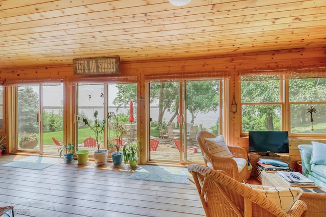 12104 County Highway 17, Lake View Twp, MN 56501 - view of sunroom