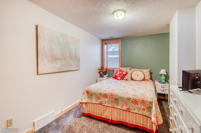 12104 County Highway 17, Lake View Twp, MN 56501 - bedroom with carpet and a textured ceiling