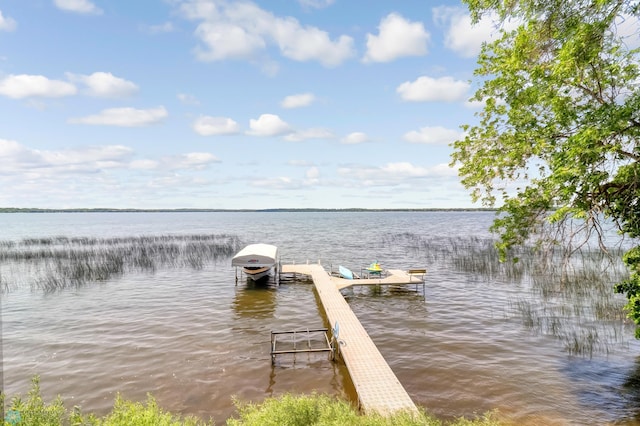 12104 County Highway 17, Lake View Twp, MN 56501 - dock area with a water view