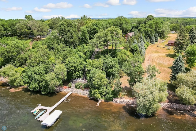 12104 County Highway 17, Lake View Twp, MN 56501 - aerial view of property and surrounding area featuring a nearby body of water