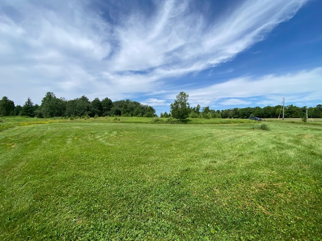 20668 County Road 41, Bremen Twp, MN 55795 - view of grassy yard featuring a view of countryside