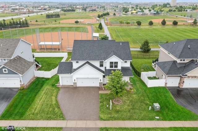 15742 Everglade Ave, Apple Valley, MN 55124 - aerial view of property and surrounding area