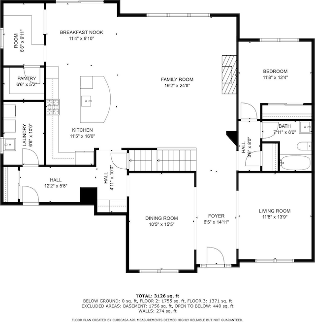 5370 Fountain Ln N, Plymouth, MN 55446 - view of floor plan / room layout