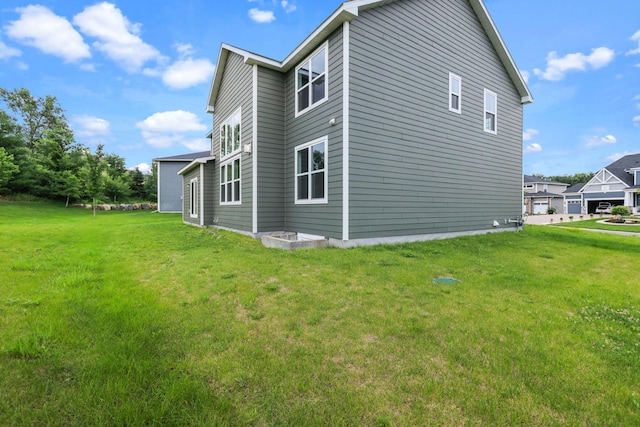 5390 Everest Ln N, Plymouth, MN 55446 - view of property exterior with a yard