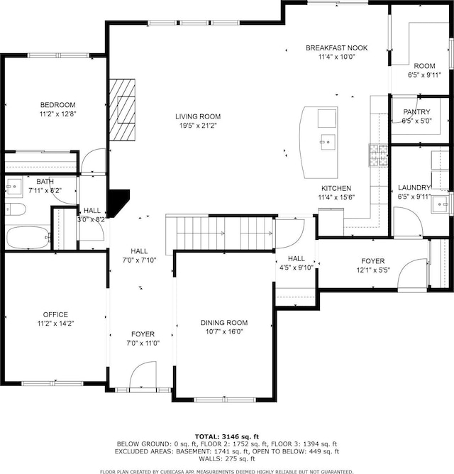 5390 Everest Ln N, Plymouth, MN 55446 - view of floor plan / room layout