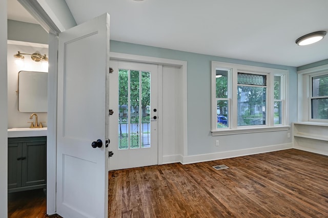 4416 46th Ave S, Minneapolis, MN 55406 - doorway with wood finished floors