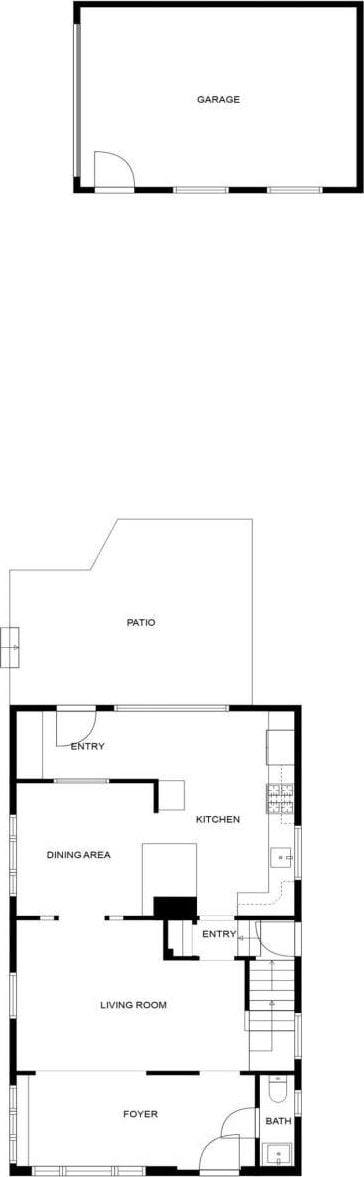 4416 46th Ave S, Minneapolis, MN 55406 - view of property floor plan