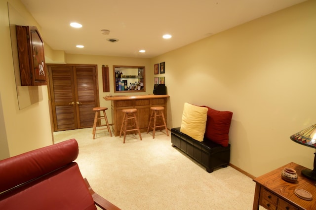 15620 45th Ave N, Plymouth, MN 55446 - indoor dry bar with light colored carpet and recessed lighting