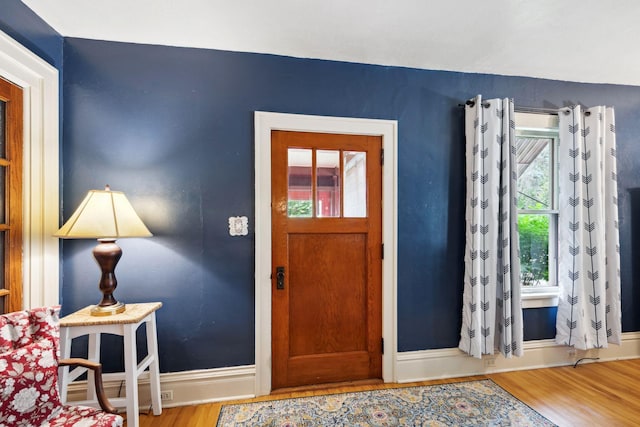 818 7th St S, Stillwater, MN 55082 - entryway with wood finished floors and baseboards